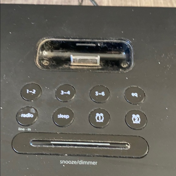 iHome radio, wall plug and/or battery operated. - Picture 2 of 5